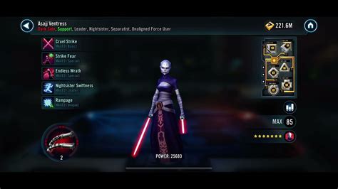 asajj ventress counter swgoh Check out Asajj Ventress data from all the players on Star Wars Galaxy of Heroes!